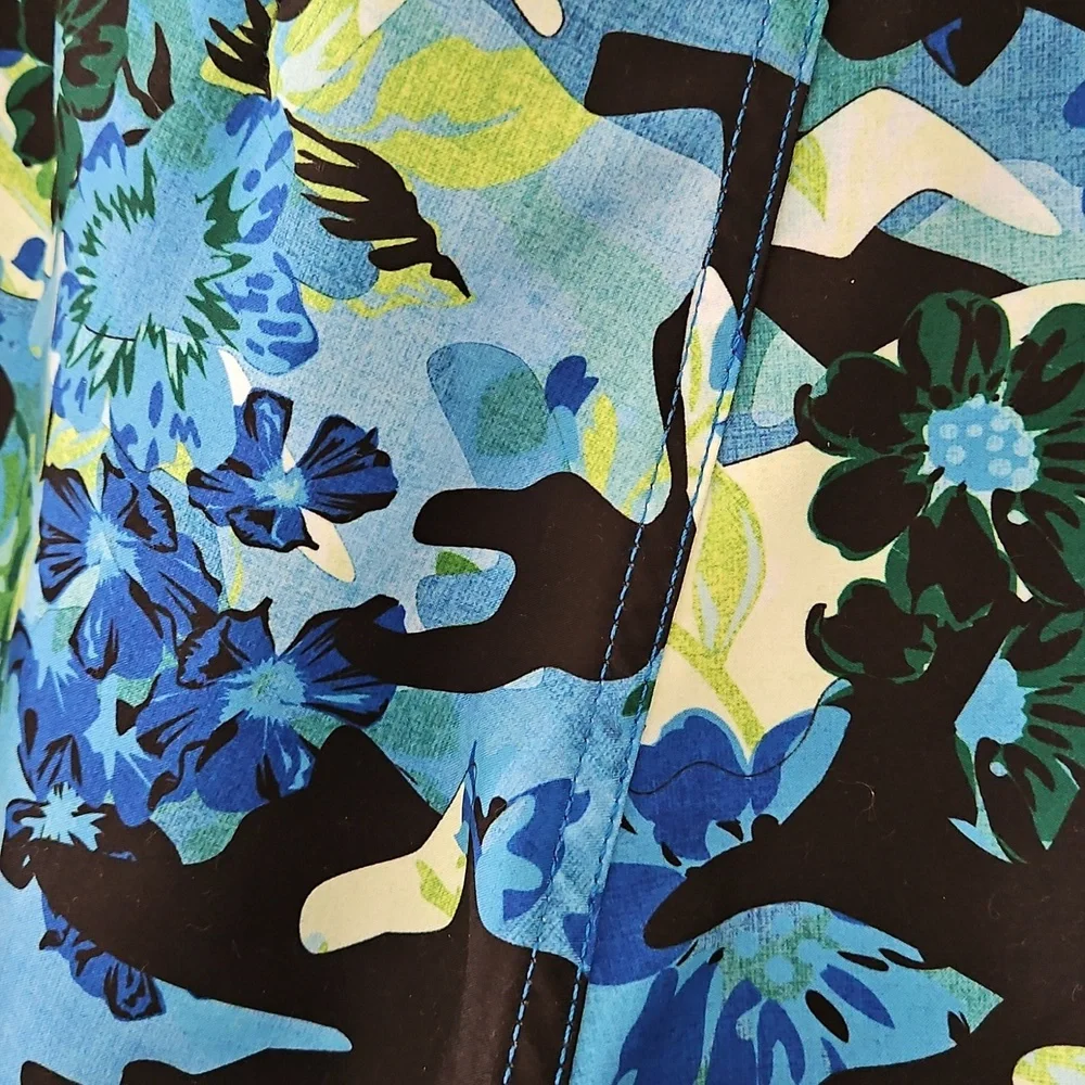 Just‎ Bones Boardwear Tropical Print Board Shorts Size 32